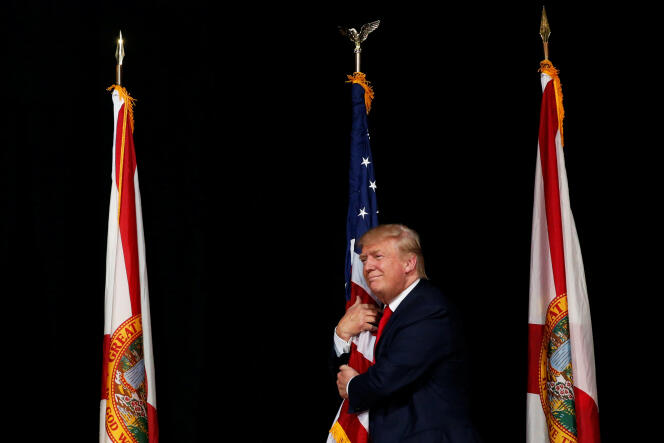 Donald Trump en Floride le 24 octobre.