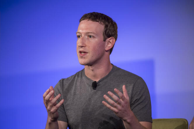 Mark Zuckerberg, le 10 novembre, s’explique après les critiques faites à son réseau.