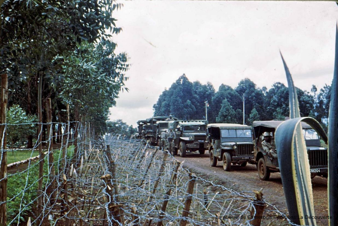 Photographie inédite prise par un officier français en opération au Cameroun en 1958-1959 et confiée aux auteurs de « La Guerre du Cameroun ».