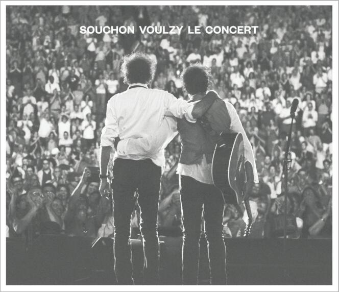 Pochette de l’album « Le Concert », d’Alain Souchon et Laurent Voulzy.