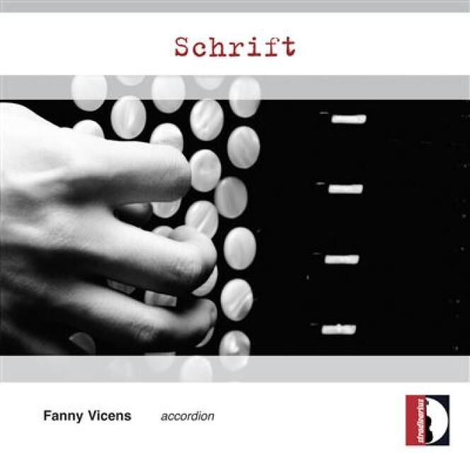 Pochette de l’album « Schrift », de Fanny Vicens.