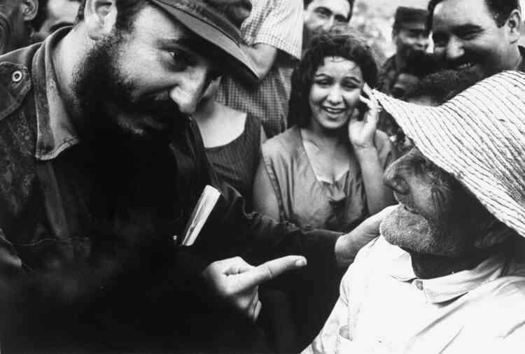 Visite de Fidel Castro dans la province d’Oriente, 1965.