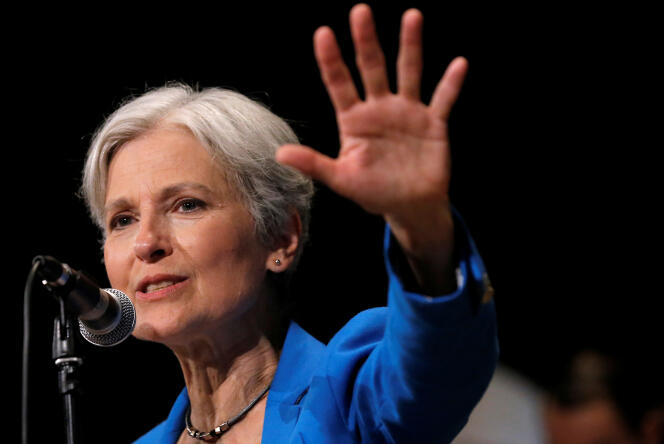 Jill Stein en campagne à Chicago, dans l’Illinois, le 8 septembre  2016.
