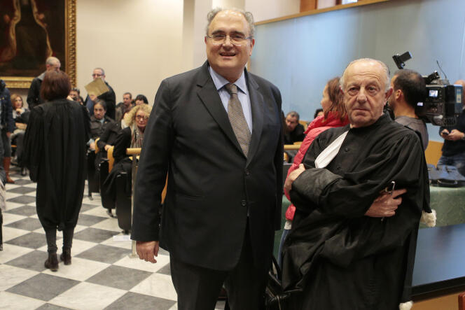 Paul Giacobbi, au tribunal de Bastia, le 21 novembre.