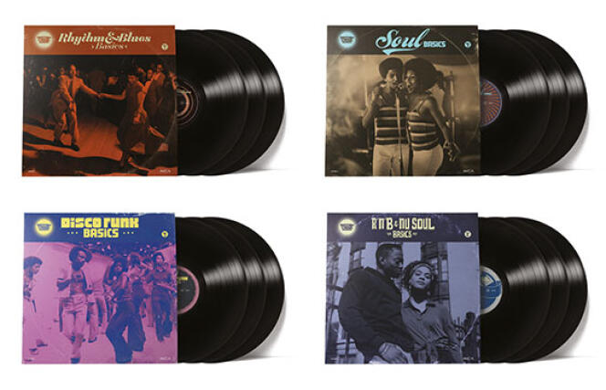 « Rhythm & Soul Basics », 4 compilations de divers artistes.