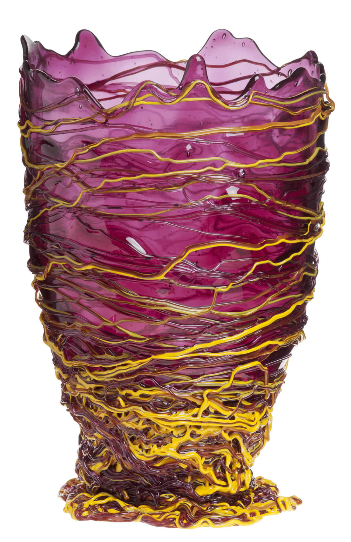 Le Vase Spaghetti, en résine de polyuréthane, édition Fish Design (au 107 Rivoli), 2016