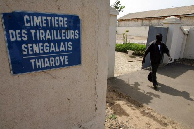 Le cimetière des tirailleurs de Thiaroye, près de Dakar, au Sénégal, en 2007.