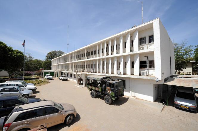 L’ambassade française à N'Djamena, en 2008.
