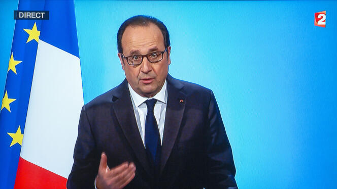 François Hollande annonce sur France 2 qu'il renonce à être candidat à l'élection présidentielle de 2017.