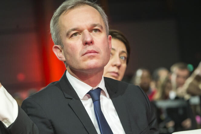 François de Rugy, candidat (Parti écologiste) à la primaire à gauche, le 3 décembre 2016.