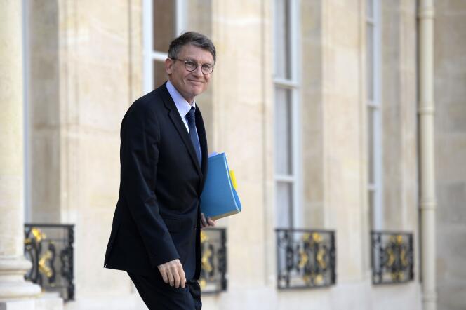 Vincent Peillon, alors ministre de l’éducation nationale, à l’Elysée, le 7 décembre 2013.