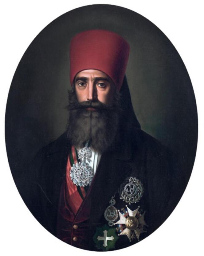 Portrait d’Ahmad Bey par Charles Gleyre.