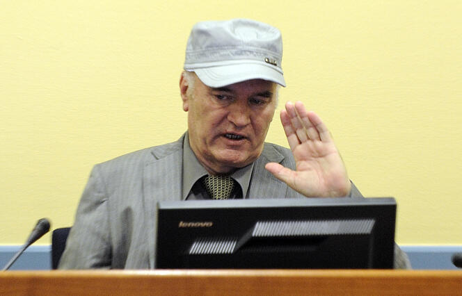 Ratko Mladic, en 2011 à La Haye.