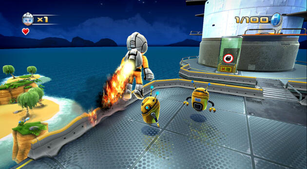 « Jett Rocket », de loin l’un des plus beaux jeux WiiWare.