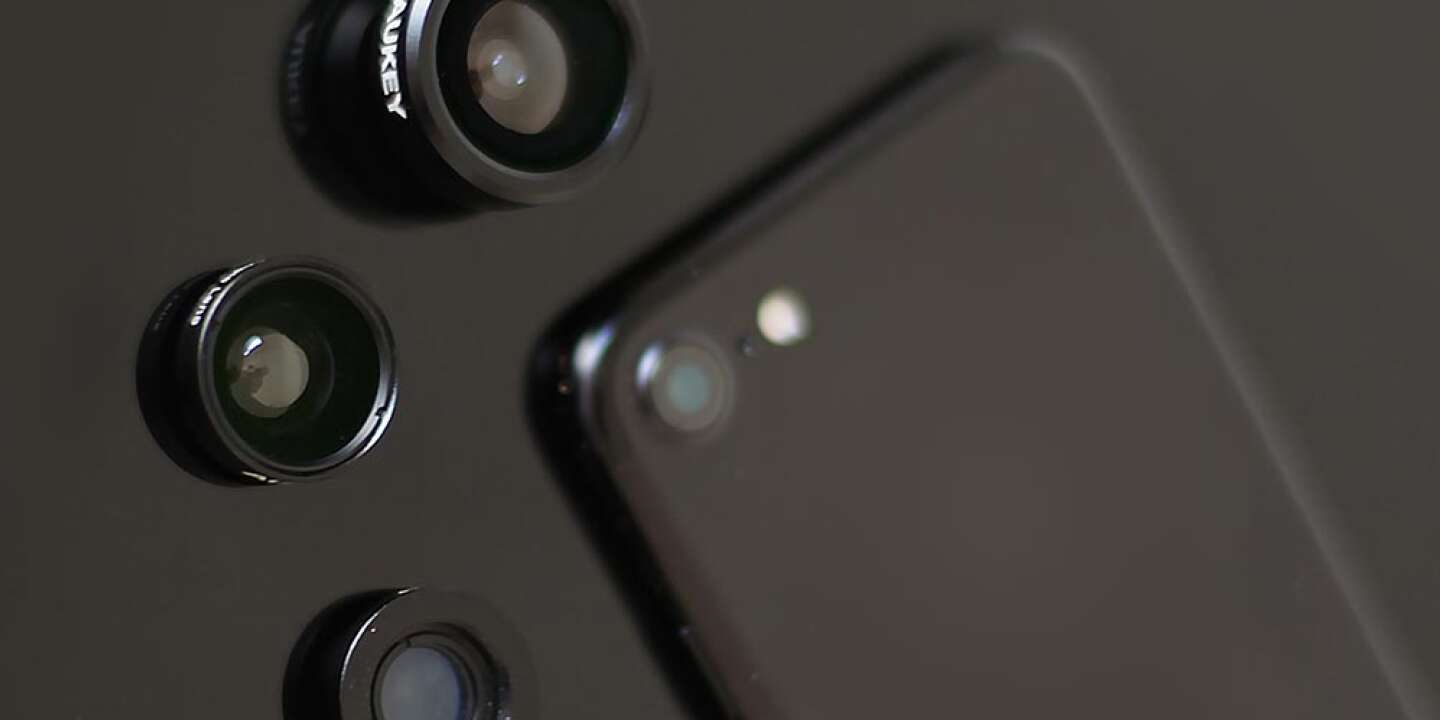 Objectif de Photographie de réservoir de Poisson Accessoires de Filtre dobjectif de caméra de Smartphone avec Macro pour la Photographie de réservoir daquarium de récif de Corail 