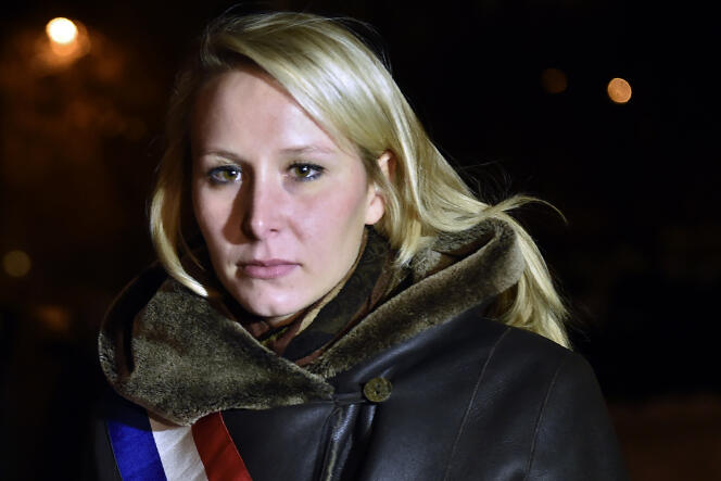 Marion Marechal-Le Pen, à Moscou, le 16 novembre.