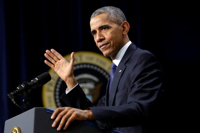 Le président américain, Barack Obama, à la Maison Blanche, le 14 décembre.