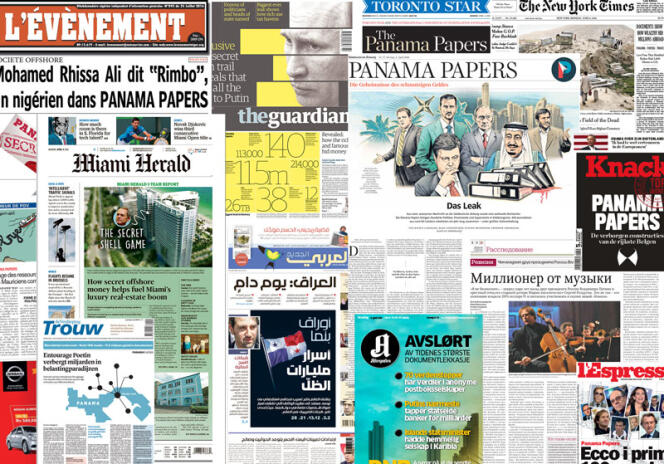 Plus de cent médias ont participé à l'enquête sur les « Panama papers ».