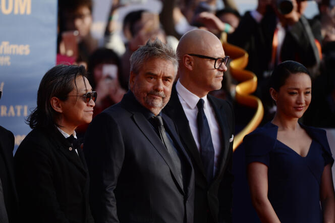 Luc Besson au Festival du film international de Pékin, en avril 2015.