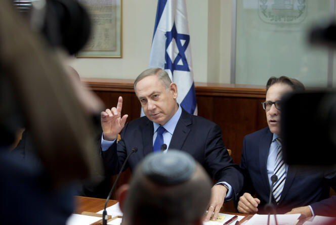Le premier ministre israélien Benyamin Nétanyahou, le 25 décembre, à Jerusalem.