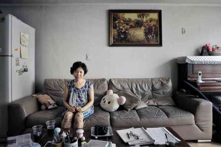 Dans la famille coréenne, le mari travaille, la femme reste au foyer et suit de près la scolarité des enfants.