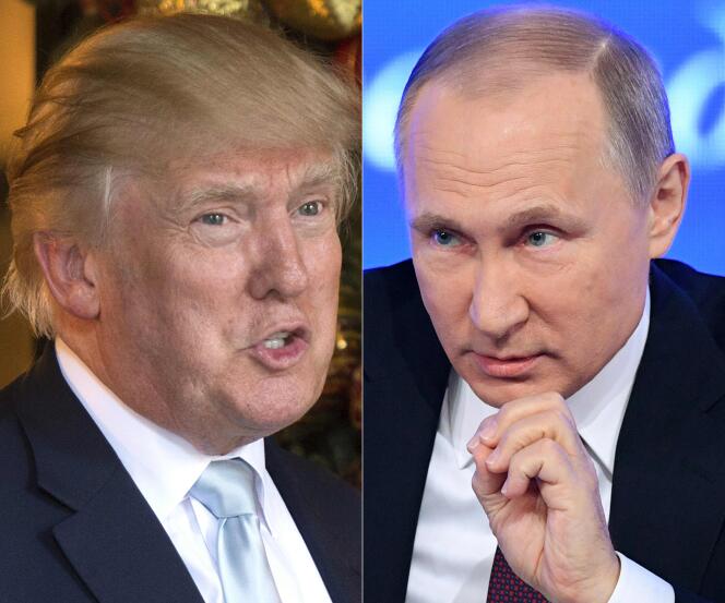 Donald Trump et Vladimir Poutine.