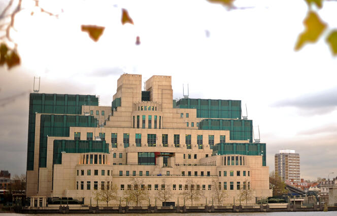 Le siège du renseignement extérieur britannique, le MI6, à Londres.
