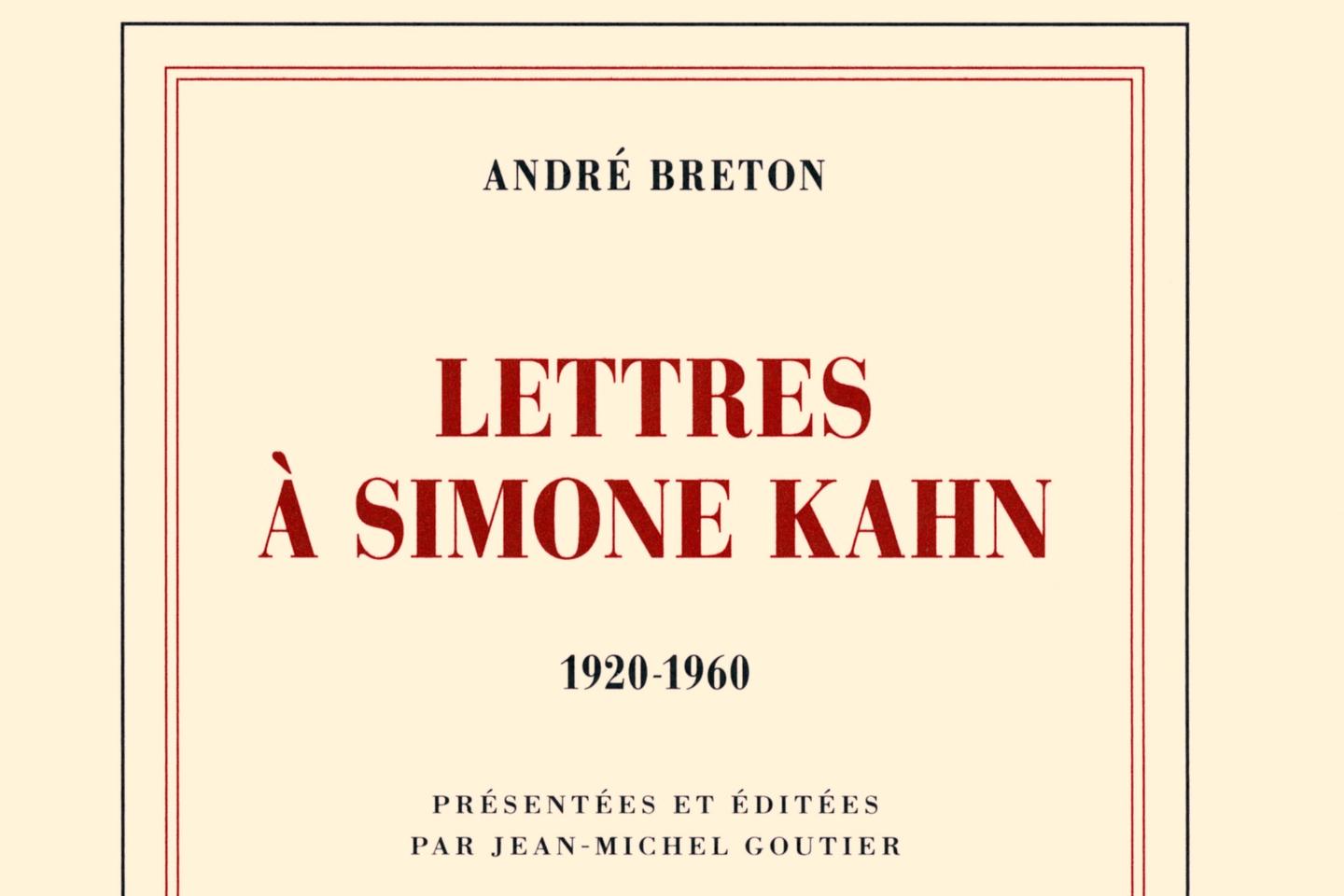 Livres : André Breton en toutes lettres