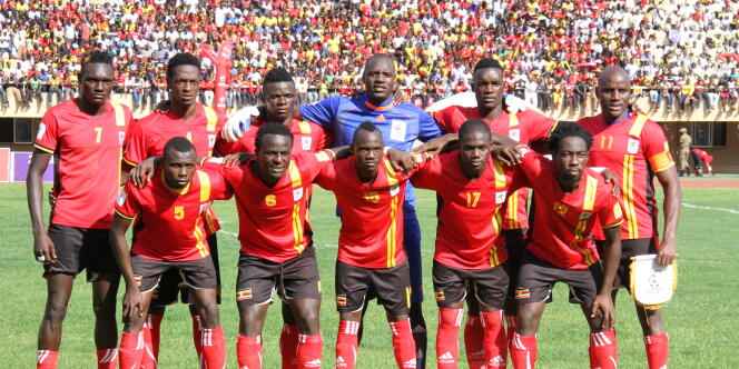 L’équipe des Cranes ougandais.