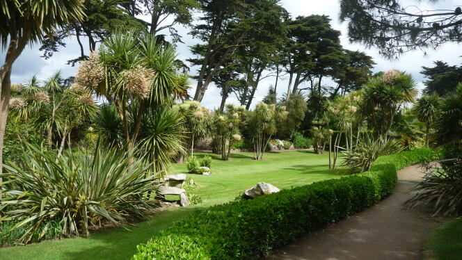 Le très beau jardin botanique Georges Delaselle, sur l’île de Batz.