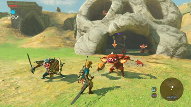 « Breath of the Wild » introduit une myriade d’armes, autant de clés dans la progression au cours du jeu.