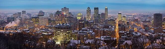 Panorama de la ville de Montréal - Wikipedia - CC BY-SA 3.0