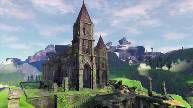 Les vestiges du Temple du Temps dans « The Breath of the Wild »