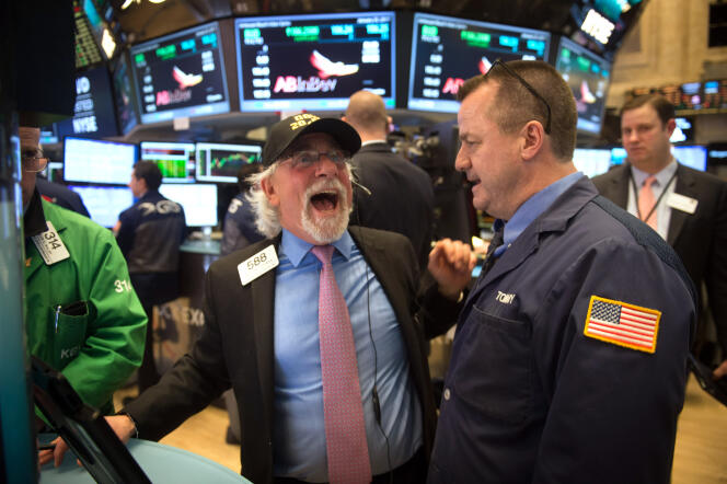 Le Dow Jones a dépassé les 20 000 points, le 25 janvier à Wall Street.