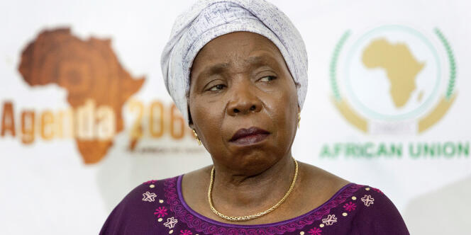 La présidente de la Commission de l’Union africaine, Nkosazana Dlamini-Zuma à Durban, le 19 décembre 2016.