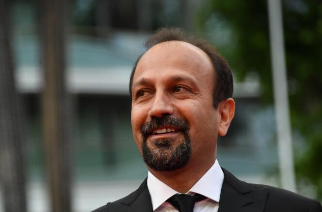 Le réalisateur iranien Asghar Farhadi, lors du 69e festival de Cannes, le 22 mai 2017.
