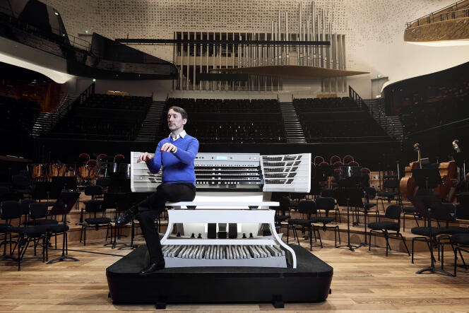 Olivier Latry à la Philharmonie de Paris, le 19 janvier.