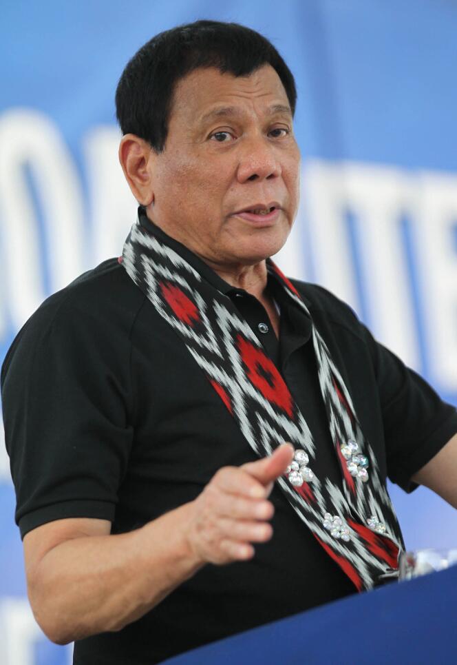 Rodrigo Duterte, le président des Philippines, le 3 février.