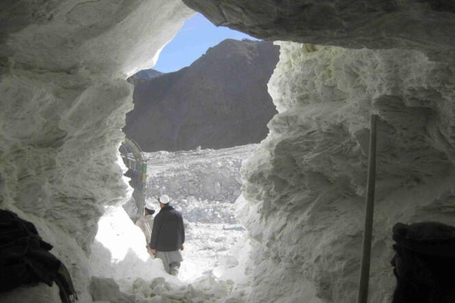 Une mine de talc à Nangarhar, la province à l’est de l’Afghanistan d’où provient le talc acheté par Imerys.