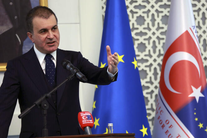 Ömer Çelik, ministre turc des affaires européennes, à Ankara, le 9 novembre 2016.