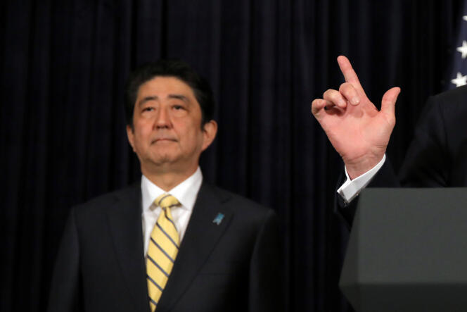 Shinzo Abe, le premier ministre japonais, le 11 février 2017.