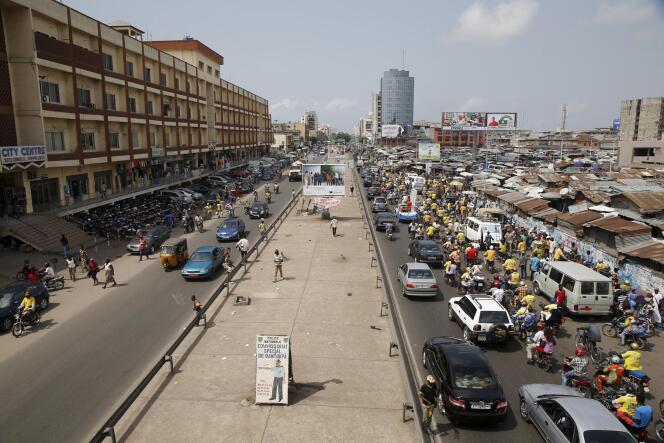 Dans le quartier Tokpa de Cotonou, capitale du Bénin.
