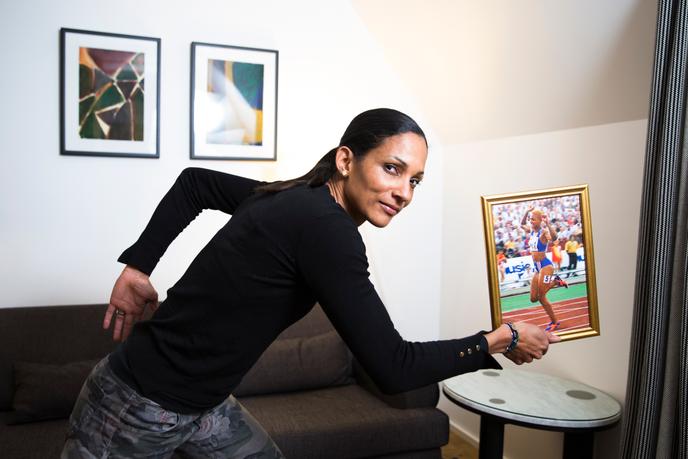 Athletisme On A Retrouve Christine Arron La Reine Du Sprint