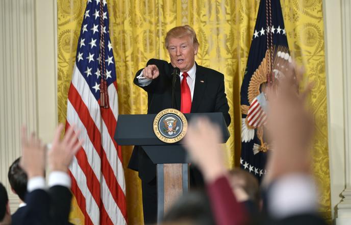 Donald Trump En Conference De Presse Etes Vous Un Journaliste Amical