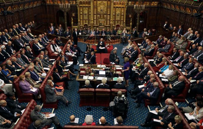 La Chambre Des Lords Examine Le Texte Ouvrant La Voie Au Brexit