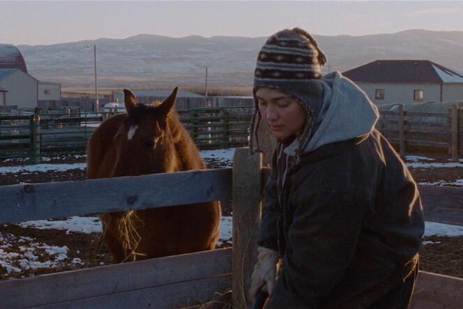 Lily Gladstone (Jamis) dans le film de Kelly Reichardt, « Certaines femmes » (« Certain Women »).