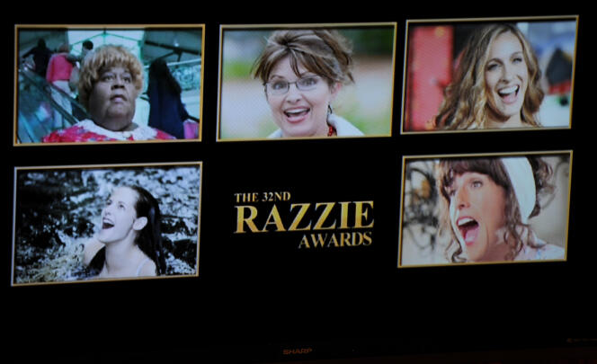 Les nommées pour les plus mauvaises actrices aux Razzies Awards : Martin Lawrence, Sarah Palin, Sarah Jessica Parker, Kristen Stewart.