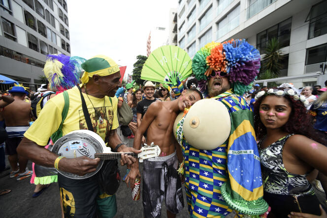 Le carnaval de Rio de Janeiro, le 25 février.