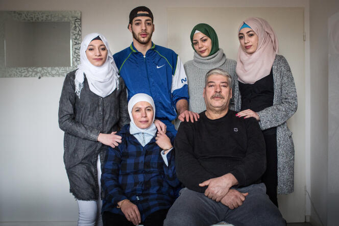 La famille syrienne Abou Rashed, à Lünebourg, en Allemagne, que suit « Der Spiegel »  pour le projet « The New Arrivals ».