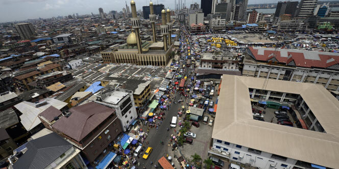 Lagos, gigantesque capitale économique du Nigeria.